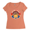 everything is awesome   mens funny lego Women's Triblend Scoop T-shirt
