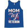 Mom Wife Veteran - Veterans Day T-Shirt Gifts Tank Top