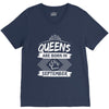Queens Are Born In September V-Neck Tee