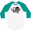 pulp fiction cartoon ideal birthday present or gift 3/4 Sleeve Shirt