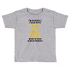 I'm Raising A Child With Childhood Cancer What's Your Super Power Toddler T-shirt