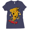 pizzaboarding Ladies Fitted T-Shirt