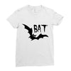 bat (2) Ladies Fitted T-Shirt