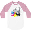 printer 3/4 Sleeve Shirt
