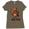 nub nub Ladies Fitted T-Shirt