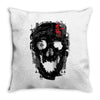 skullci-fi Throw Pillow