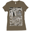 catastrophe Ladies Fitted T-Shirt
