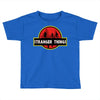 Jurassic Park Parody Stranger Things Toddler T-shirt
