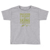 education is important but skiing is importanter Toddler T-shirt