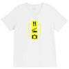 eat sleep shoot vertical digital camera photography photographer geek V-Neck Tee