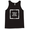 triple nerd score Tank Top