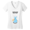 Estimated Delivery September Baby Boy Women's V-Neck T-Shirt