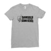 damsels do it their Ladies Fitted T-Shirt