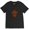 occupy wall street t shirt 99% organize carry on anti corporate greed V-Neck Tee