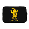 the dark sun Laptop sleeve
