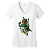 boba fatt Women's V-Neck T-Shirt