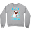 pugs not drugs Crewneck Sweatshirt