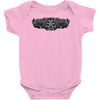 pinstripe 2 skull humor funny Baby Onesie