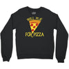 will plie for pizza Crewneck Sweatshirt