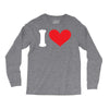 i heart customize it Long Sleeve Shirts