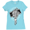 never game over Ladies Fitted T-Shirt