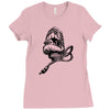 scream microphone Ladies Fitted T-Shirt