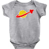 the spaceman logo Baby Bodysuit