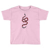 snake red black Toddler T-shirt