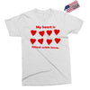 my heart is filled with love Exclusive T-shirt