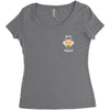 Cute Bee Proud Women's Triblend Scoop T-shirt