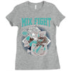 mma Ladies Fitted T-Shirt