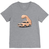 muscle car V-Neck Tee