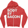 body by bacon Zipper Hoodie