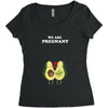 We Are Pregnant Women's Triblend Scoop T-shirt