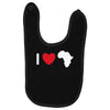 i love africa Baby Bibs