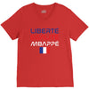 Librate Egalite Mbappe France V-Neck Tee