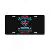 Thyroid Cancer Warrior License Plate