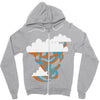 prismism Zipper Hoodie