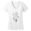 little Women's V-Neck T-Shirt