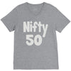 nifty 50 V-Neck Tee