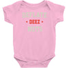 deflate deez nuts Baby Bodysuit