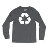 recycle symbol Long Sleeve Shirts