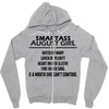 Smartass August Girl Zipper Hoodie
