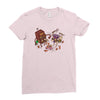 bar fight Ladies Fitted T-Shirt