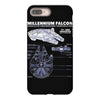 millennium falcon blueprint iPhone 8 Plus