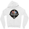 dragon head beer label, ideal gift or birthday present Zipper Hoodie