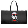 hipster trooper Weekender Totes