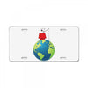 Snoopy Fishing License Plate