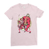 krampus (blood red) Ladies Fitted T-Shirt