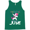 unicorns are born in june Tank Top